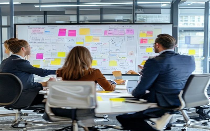 Strategy planning session